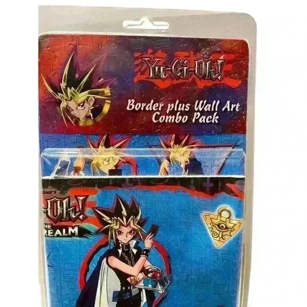 Set of 3 Vintage 1996 Yu-Gi-Oh! Anime Decor Wall Art Wallpaper 5 Yard Border NEW